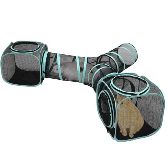 Kitty City Claw Indoor and Outdoor Mega Kit Cat Furniture Cat Sleeper Black